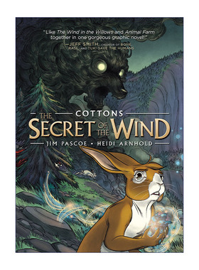 英文原版 Cottons: The Secret of the Wind 棉花1 风的秘密 漫画 英文版 进口英语原版书籍