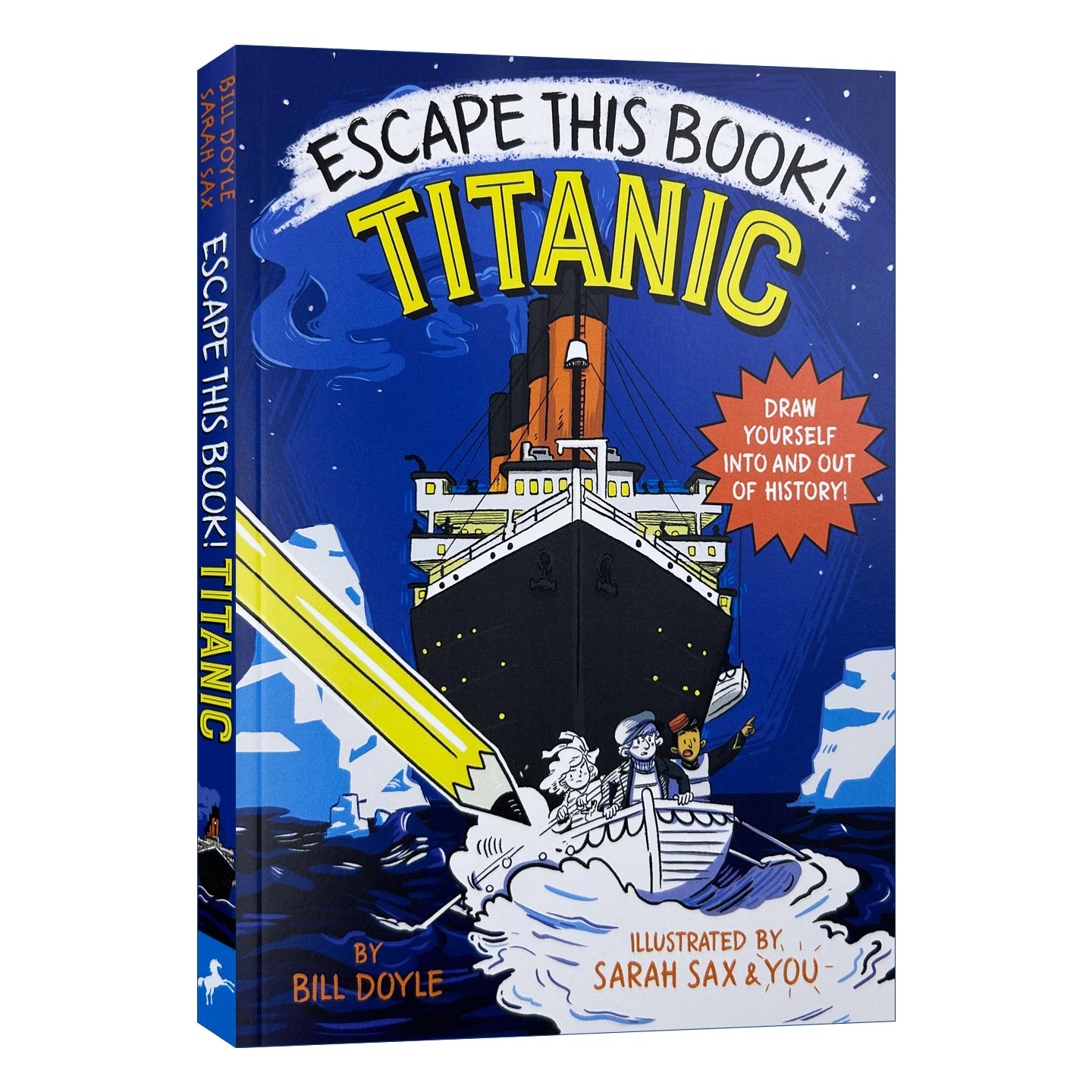 英文原版 Escape This Book! Titanic 泰坦尼克号 英文版 进口英语原版书籍儿童图书