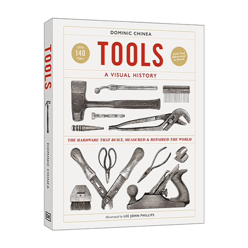 英文原版 Tools 工具科普百科 工匠 工具书 制造修理工具 趣味工具 精装 英文版 进口英语原版书籍