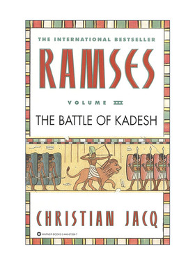 英文原版 Ramses Volume III 卡叠什战役 拉美西斯五部曲之三 克里斯蒂安·贾克 英文版 进口英语原版书籍