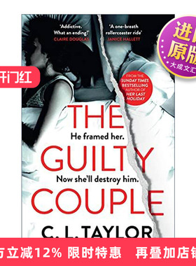 英文原版 The Guilty Couple 罪恶夫妇 C.L.Taylor畅销惊悚悬疑小说 亚马逊编辑推荐 精装 英文版 进口英语原版书籍
