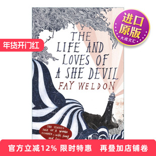 英文原版小说 The Life and Loves of a She Devil 绝望的主妇 整形复仇记 英文版 进口英语原版书籍