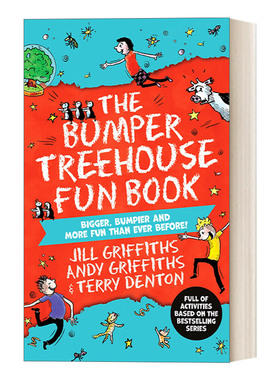 英文原版 The Bumper Treehouse Fun Book 小屁孩树屋系列 活动书解题游戏 儿童益智游戏 英文版 进口英语原版书籍
