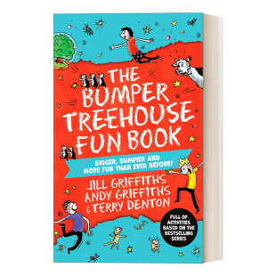 英文版 书籍 Treehouse 小屁孩树屋系列 活动书解题游戏 Book Bumper Fun 进口英语原版 英文原版 儿童益智游戏 The