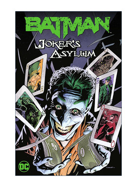 英文原版 Batman Joker's Asylum 蝙蝠侠 小丑疯人院 DC漫画 Jason Aaron 英文版 进口英语原版书籍