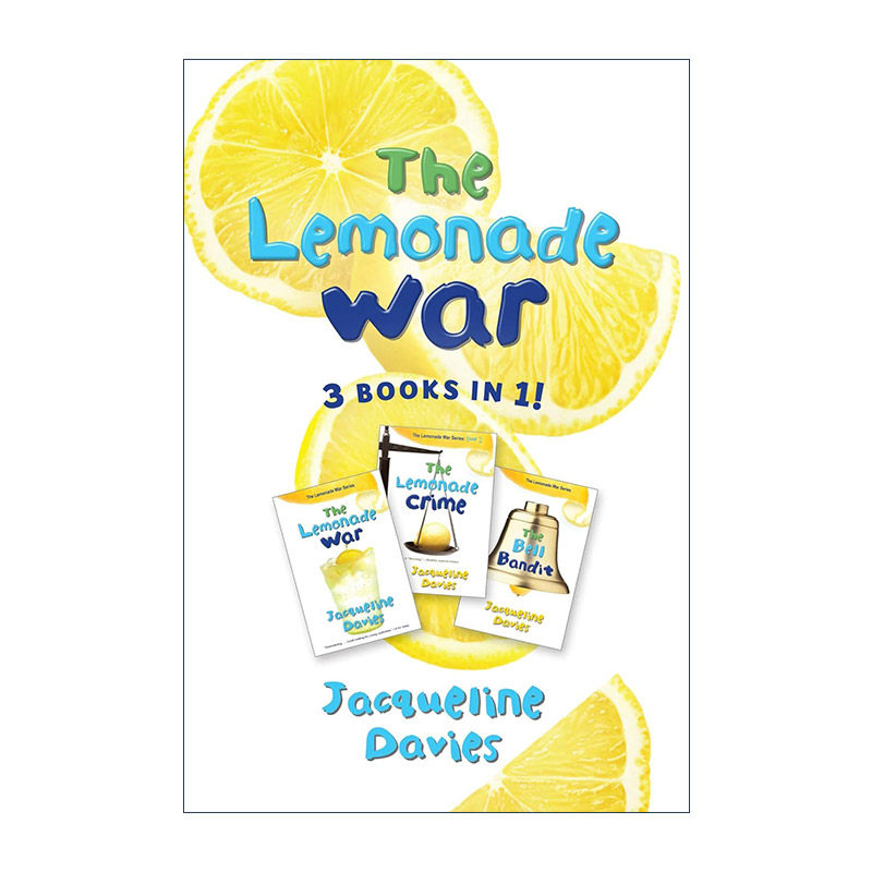 英文原版 The Lemonade War Three Books in One 柠檬水大战 3合1 精装英文版 进口英语原版书籍