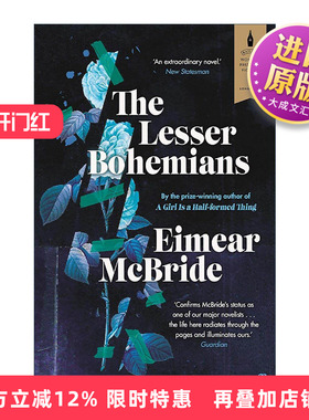 英文原版 The Lesser Bohemians 小波西米亚人 艾梅?麦克布莱德Eimear McBride 英文版 进口英语原版书籍