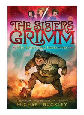 英文原版 The Fairy-Tale Detectives The Sisters Grimm 01 童话侦探 格林姐妹系列01 十周年纪念版 儿童奇幻童话推理小说