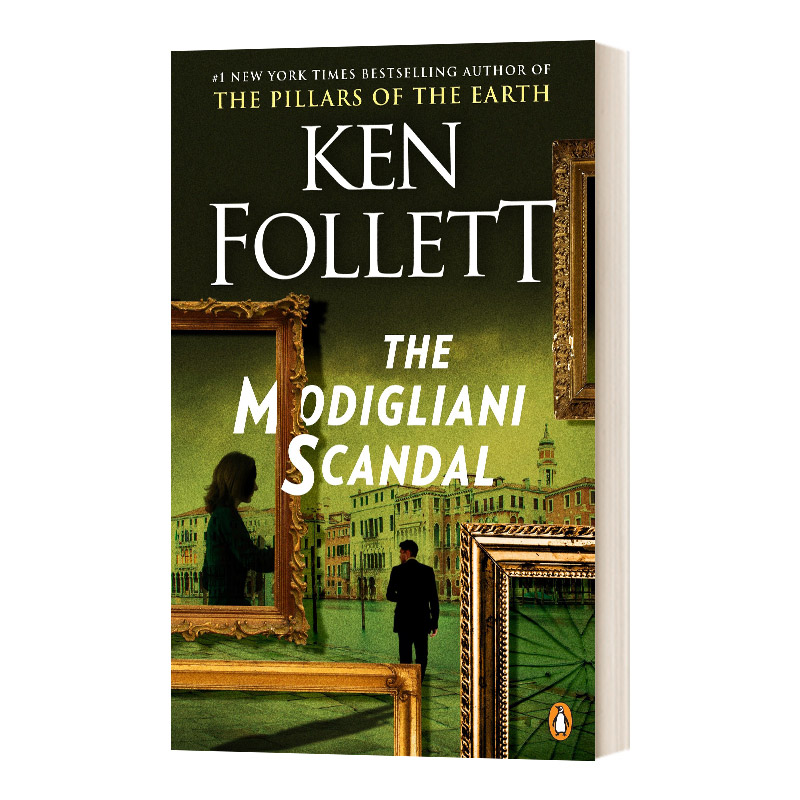 英文原版小说 The Modigliani Scandal 莫迪利亚尼丑闻 英文版 进口英语原版书籍