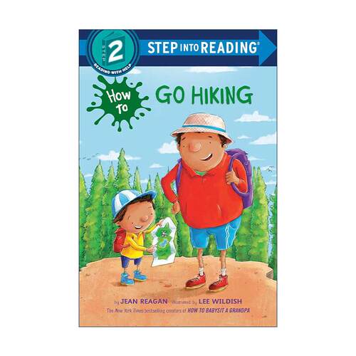英文原版 Step into Reading 2 How to Go Hiking 如何徒步旅行 兰登经典分级读物 英文版 进口英语原版书籍