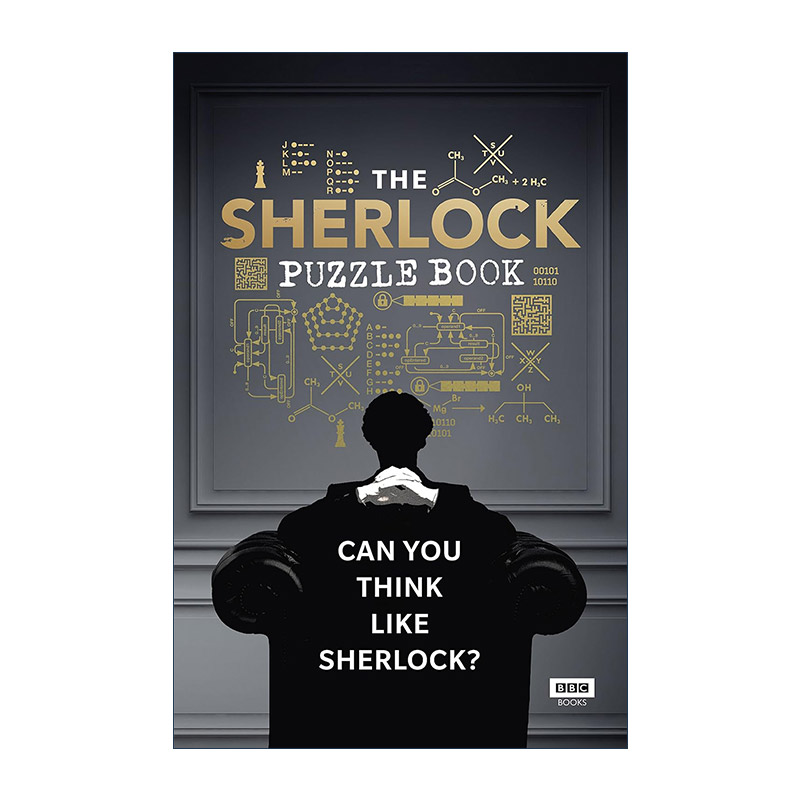 英文原版 Sherlock The Puzzle Book 神探夏洛克谜题集 锻炼福尔摩斯一般的头脑 英文版 进口英语原版书籍