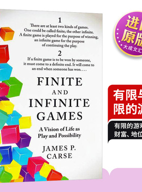 英文原版 Finite and Infinite Games 有限与无限的游戏 英文版 进口英语原版书籍