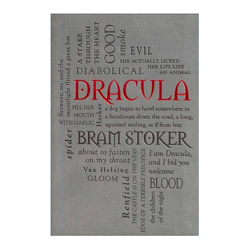 英文原版 Dracula 德古拉 第2版 软精装皮质封面词云经典 Word Cloud Classics 英文版 进口英语原版书籍