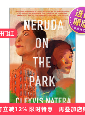 英文原版 Neruda on the Park 公园里的聂鲁达 女性小说 Cleyvis Natera 英文版 进口英语原版书籍