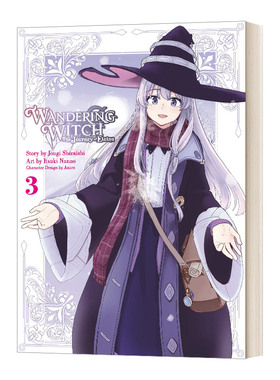 英文原版 Wandering Witch 03 流浪女巫03 漫画 英文版 进口英语原版书籍