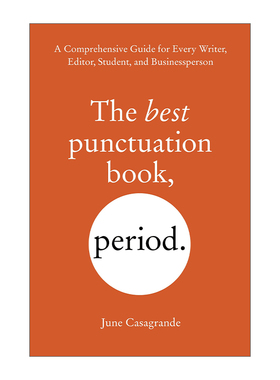 英文原版 The Best Punctuation Book Period 标点符号全面指南 句号 语言学 编辑 June Casagrande 英文版 进口英语原版书籍