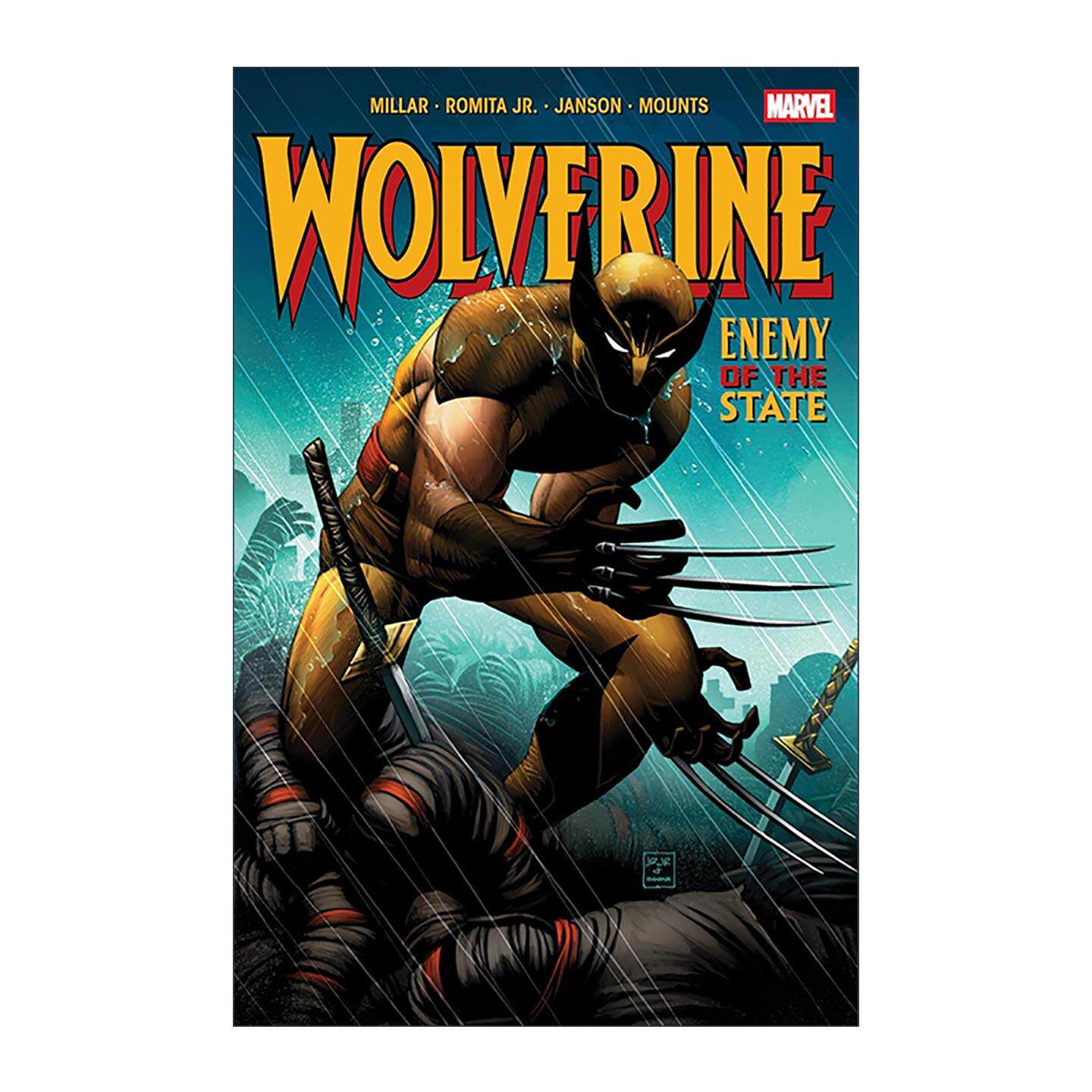 英文原版 Wolverine Enemy of the State 金刚狼 国家公敌 新印版2 漫威漫画 Mark Millar 英文版 进口英语原版书籍