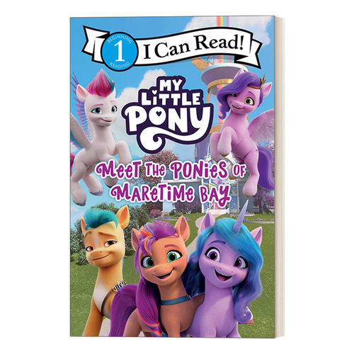 英文原版 My Little Pony Meet the Ponies of Maretime Bay 小马宝莉 小马湾的小马们 分级阅读 英文版 进口英语原版书籍
