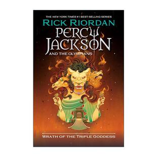 英文原版 Percy Jackson and the Olympians 波西杰克逊与奥林匹斯7 三相女神之怒 国际版 Rick Riordan 英文版 进口英语原版书籍