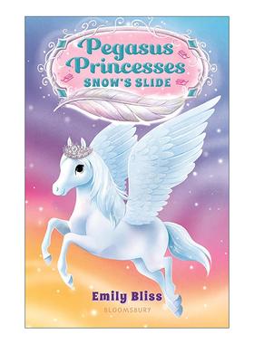 英文原版 Pegasus Princesses 6 Snow's Slide 天马公主6 儿童奇幻章节桥梁书 英文版 进口英语原版书籍