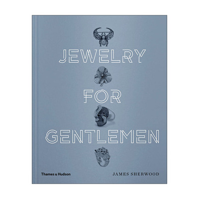 英文原版 Jewelry For Gentlemen 绅士们的首饰 男士时尚珠宝设计 精装 英文版 进口英语原版书籍