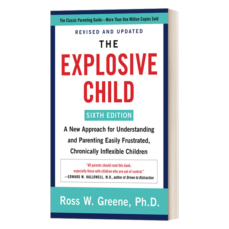 英文原版 The Explosive Child 如何引导暴躁的孩子 英文版 进口英语原版书籍