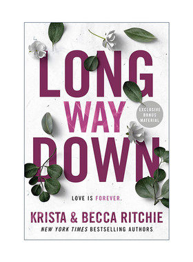 英文原版 Long Way Down 漫漫长路 浪漫小说 Krista Ritchie 英文版 进口英语原版书籍