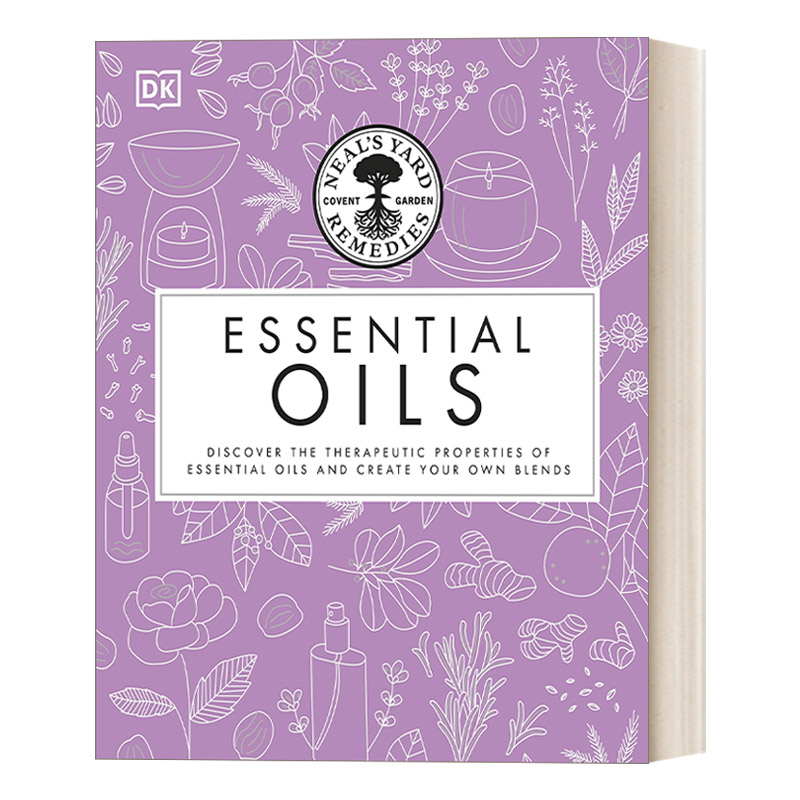 英文原版 Neal's Yard Remedies Essential Oils 尼尔斯庭院 精油 芳疗 精装 英文版 进口英语原版书籍