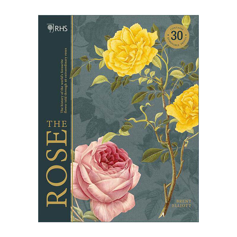 英文原版 RHS The Rose 玫瑰 英国皇家园艺学会 精装 英文版 进口英语原版书籍