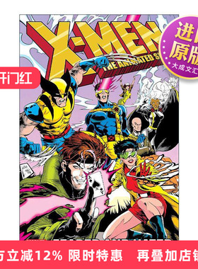 英文原版 X-Men The Animated Series Feared and Hated X战警 动画系列 恐惧和憎恨 漫威漫画 Ralph Macchio 进口英语原版书籍