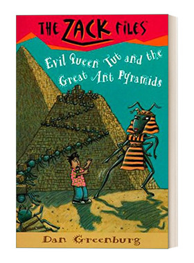 英文原版 The Zack Files 16 Evil Queen Tut and the Great Ant Pyramids 札克档案系列16 儿童冒险章节桥梁书 英文版 进口书籍