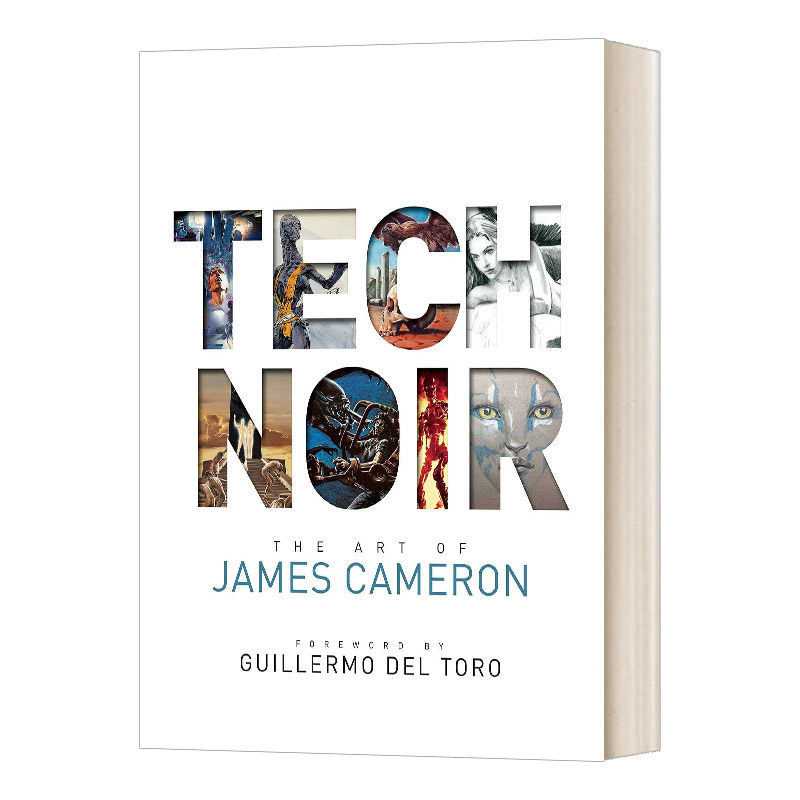 英文原版 Tech Noir The Art of James Cameron 詹姆斯卡梅隆电影艺术 英文版 进口英语原版书籍