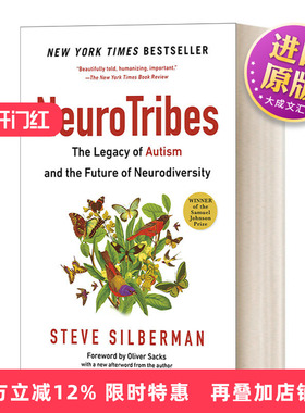 英文原版 NeuroTribes 神经部落 孤独症的遗产和神经多元化的未来 心理学 Steve Silberman 英文版 进口英语原版书籍