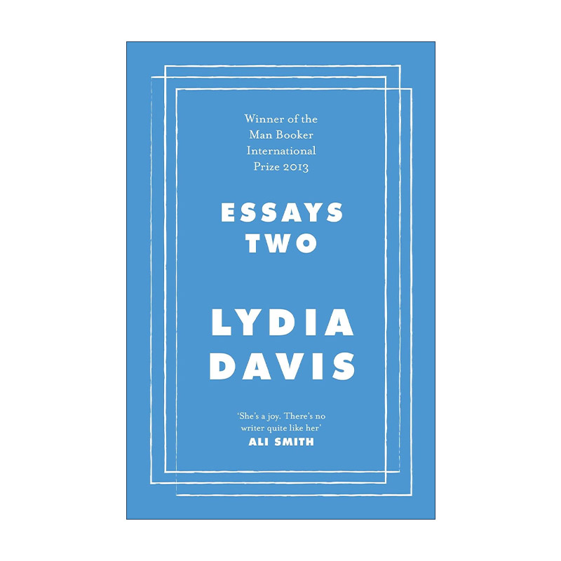 英文原版 Essays 2 莉迪亚·戴维斯文学随笔集2 论外语翻译的艺术 精装 英文版 进口英语原版书籍