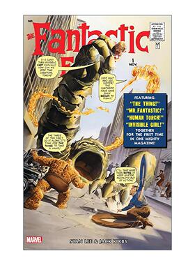 英文原版 The Fantastic Four Omnibus Vol.1 Alex Ross Cover 神奇四侠 精选集 卷一 精装经典收藏版 新印版 进口英语原版书籍