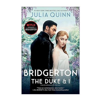 英文原版 Bridgerton : The Duke and I 布里奇顿/柏捷顿家族1 影视封面版 英文版 进口英语原版书籍