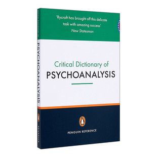 Dictionary 进口英语原版 书籍 英文版 Critical 企鹅心理分析字典 英文原版 Psychoanalysis