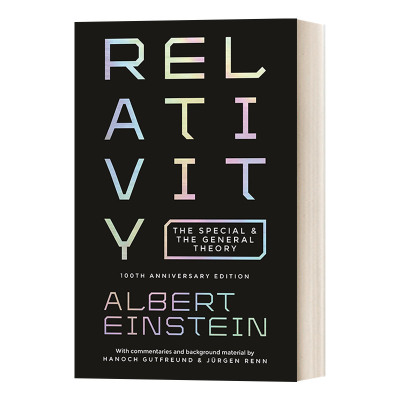 英文原版 Relativity The Special and the General Theory 相对论 特别和一般理论 一百周年纪念册 Albert Einstein 英文版进口书