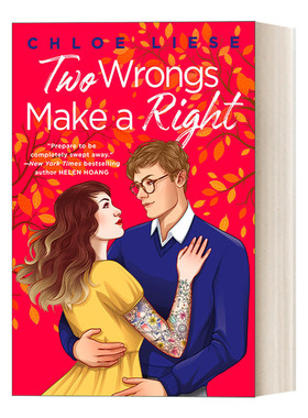 英文原版 Two Wrongs Make a Right The Wilmot Sisters 01 威尔莫特姐妹系列1 积非成是/天生不对 浪漫喜剧 英文版 进口英语书籍