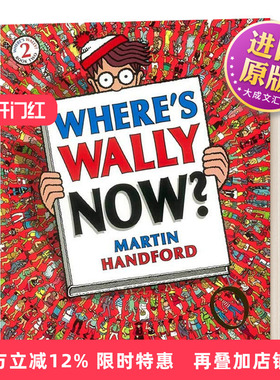 英文原版 Where is wally now 威利在哪里系列2 儿童读物启蒙观察益智英语儿童绘本 英文版 进口英语原版书籍