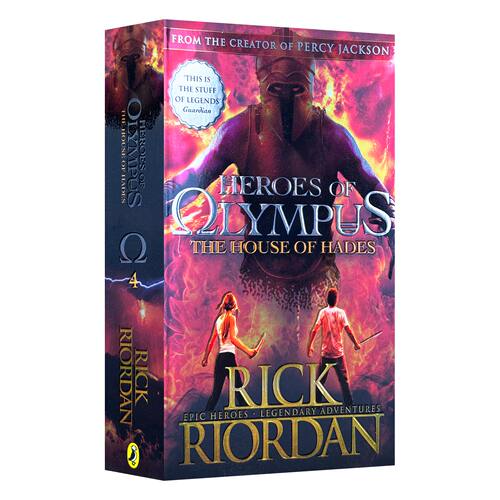 英文原版 The House of Hades Heroes of Olympus Book 4 决战冥王圣殿 波西杰克逊奥林匹斯英雄系列 英文版 英语小说
