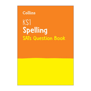 英文原版 KS1 Collins Question Spelling Book SATs 英文版 书籍 进口英语原版 柯林斯小学英语拼写练习册