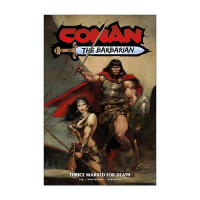 英文原版 Conan the Barbarian Vol. 2 Thrice Marked for Death 野蛮人柯南新版漫画2 三次死亡标记 英文版 进口英语原版书籍