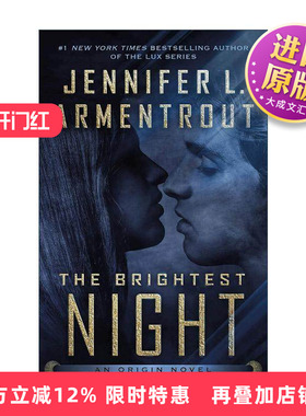 英文原版 The Brightest Night 明亮的夜晚 起源系列科幻小说 纽约时报畅销书作者 Jennifer L Armentrout英文版 进口英语原版书籍