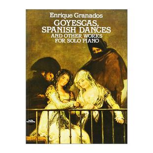 and for Goyescas Dances 乐谱 英文原版 西班牙舞曲及其他钢琴独奏作品集 Other Spanish Piano Solo Works 英文版 戈雅之画