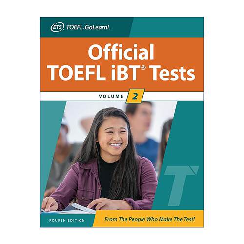 英文原版 Official TOEFL iBT Tests Volume 2 新托福考试测试卷2 第4版 英文版 进口英语原版书籍