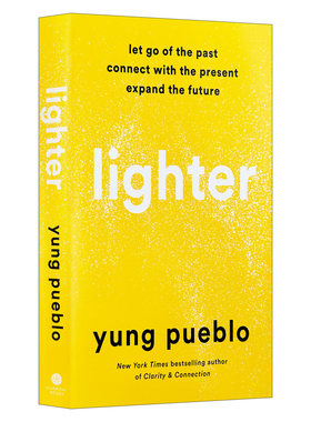 英文原版 Lighter 打火机 放下过去 连接现在 拓展未来 自我提升 治愈冥想 精装 Inward作者Yung Pueblo 英文版 进口英语原版书籍