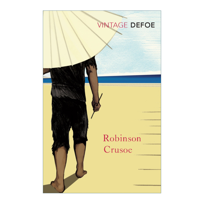 英文原版小说 Robinson Crusoe 鲁滨逊漂流记 丹尼尔·笛福 Vintage经典系列 英文版 进口英语原版书籍