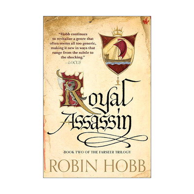 英文原版 Royal Assassin The Farseer Trilogy 02 刺客正传II 皇家刺客 新版 Robin Hobb 英文版 进口英语原版书籍