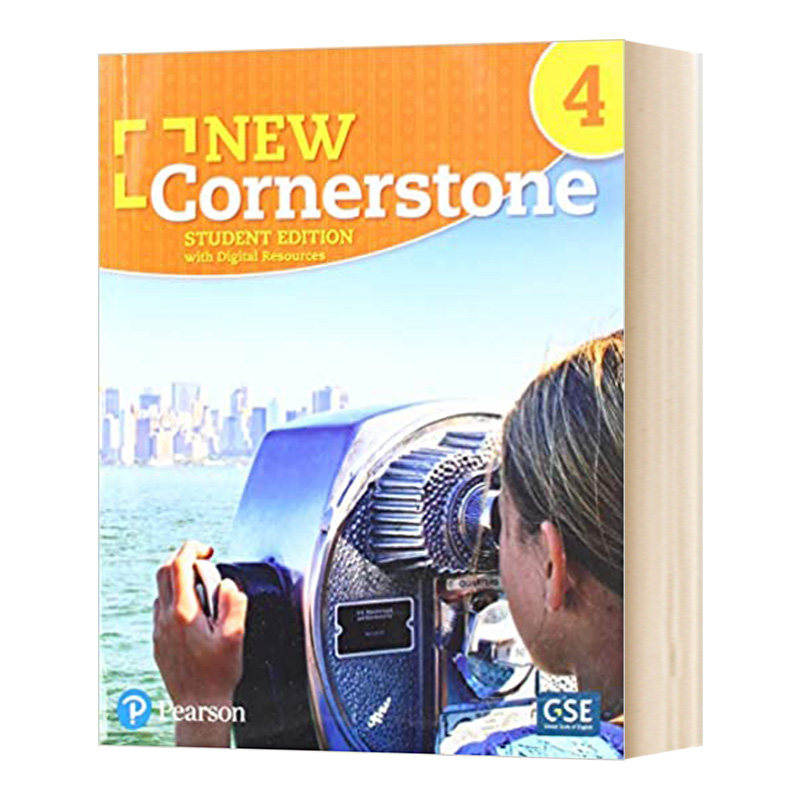 New Cornerstone Grade 4 Student Edition with Digital Resources 英文原版 美国ESL综合小学教材 第4级 学生书 英文版英语书籍
